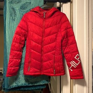 ✨❤️Tommy Hilfiger red puffer jacket❤️✨
